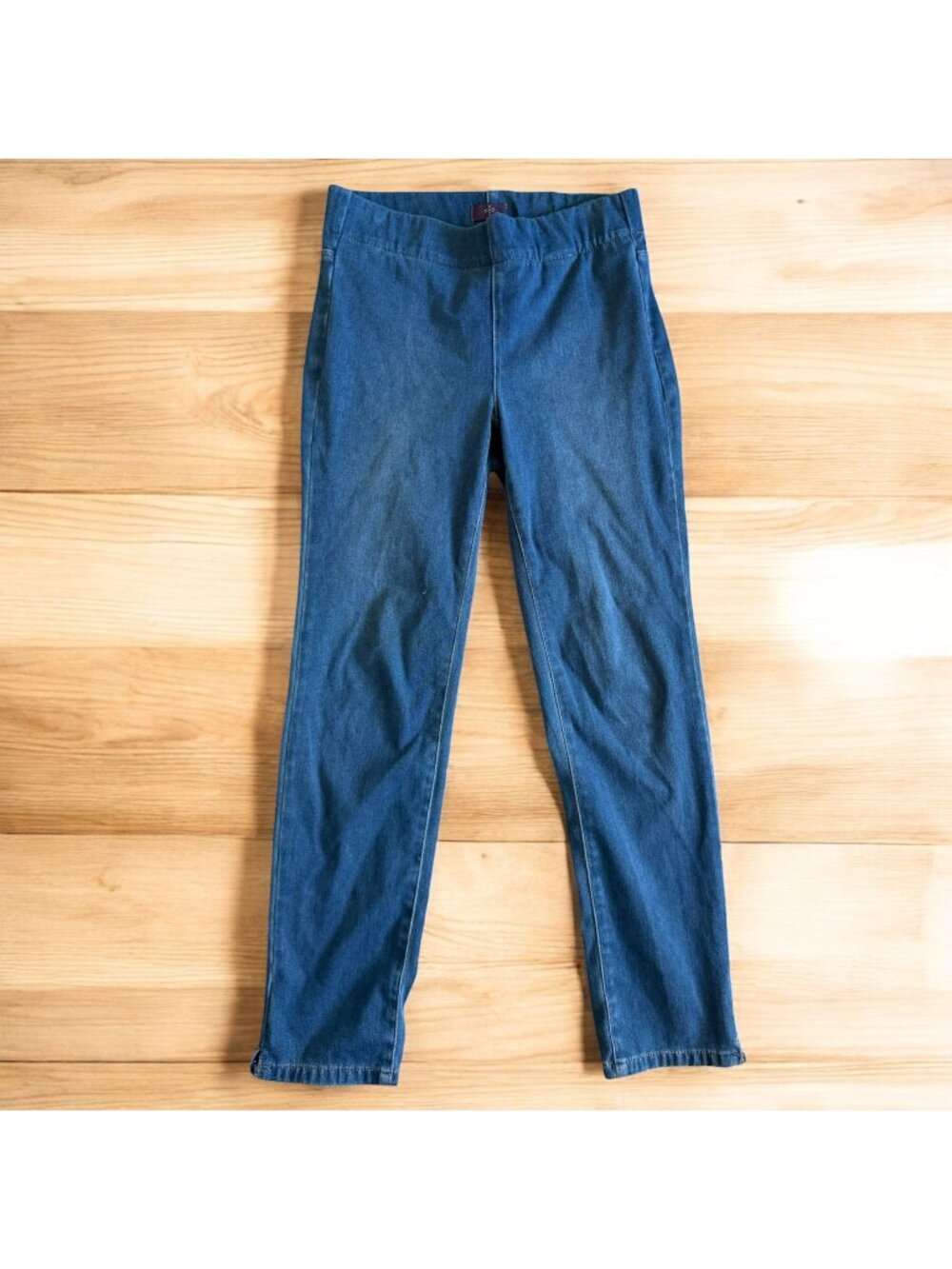 NYDJ Medium Wash Pull on Skinny Jeans Size 2